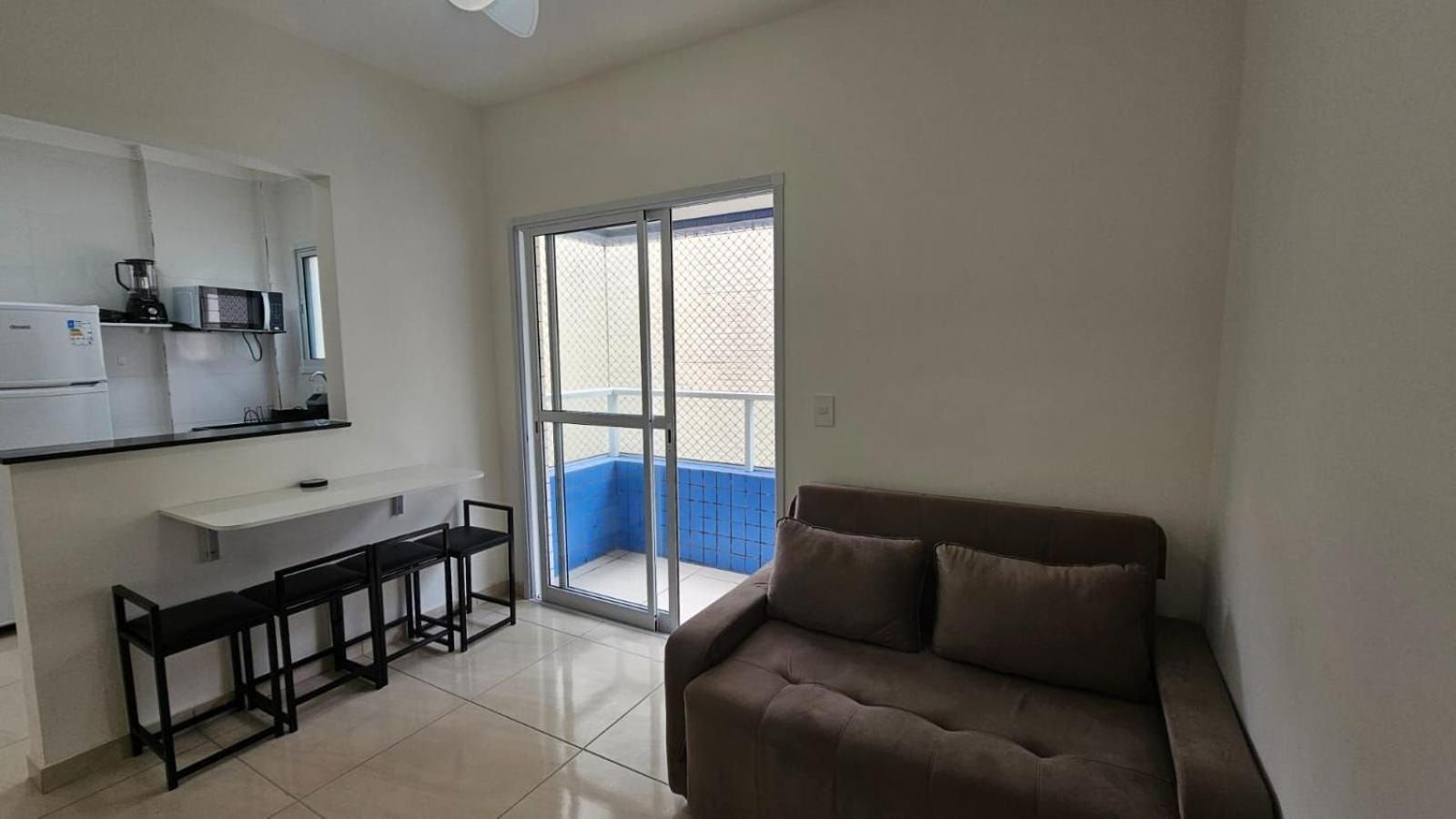044 Aviacao Beira Mar - 1 Quarto - 10 Metros Da Praia - Wi Fi 300Mbps - Estacionamento Gratuito Praia Grande  Exteriör bild